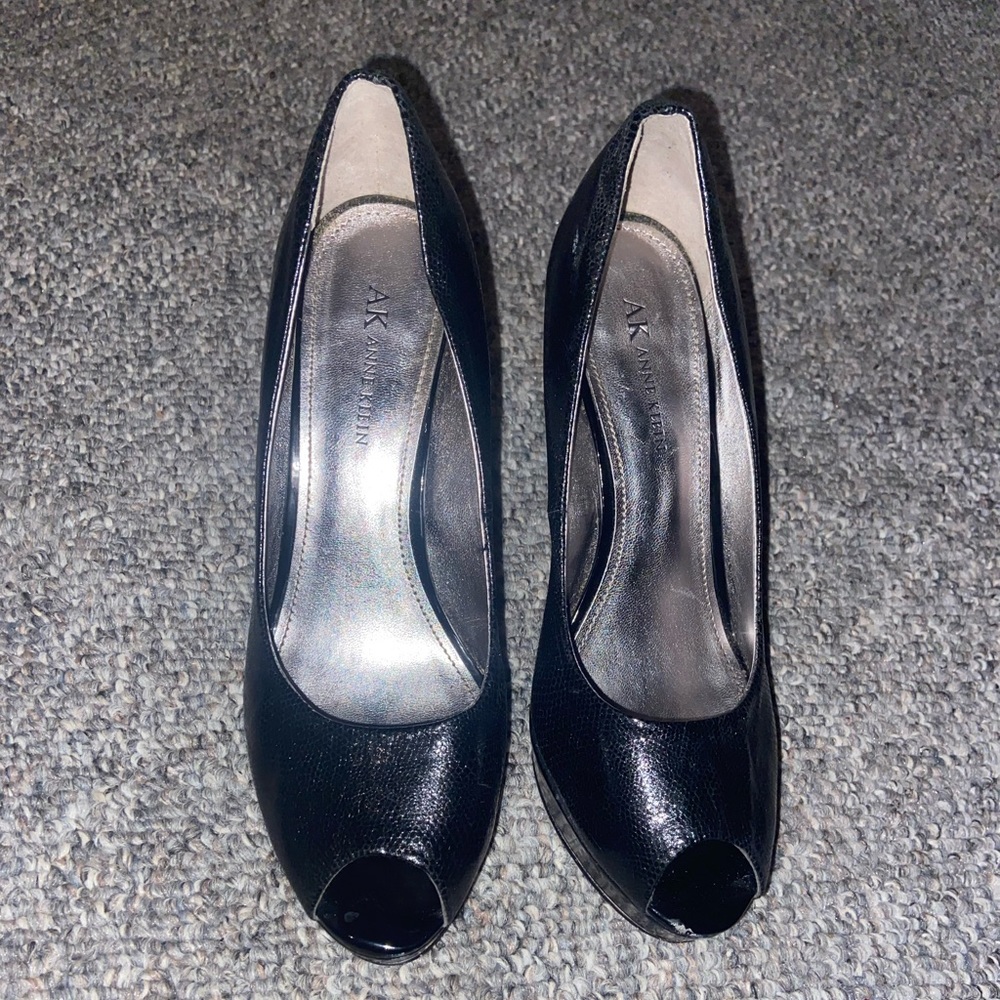 Anne Klein Black Heels